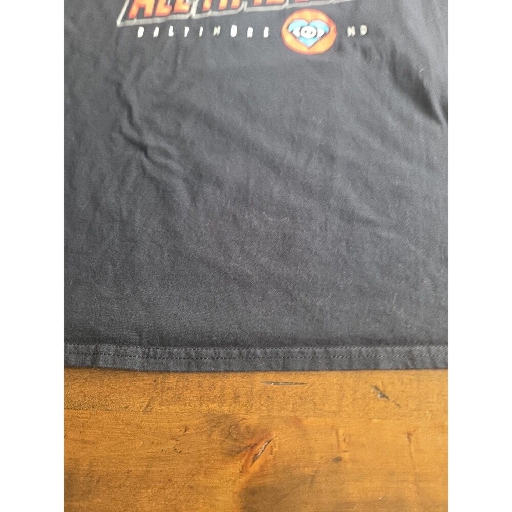 Vtg 2015 All Time Low Baltimore MD Skyline Band T Shirt Hometown Merch 20x28 Med - Picture 5 of 16